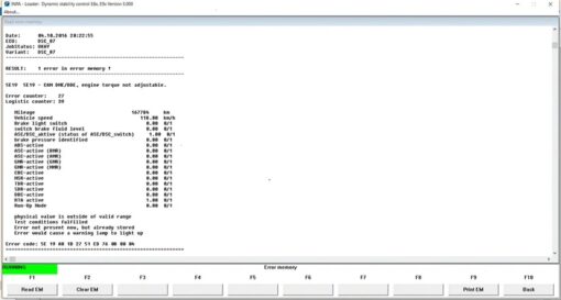 DTC Disabled for BMW/Mini DME/DDE